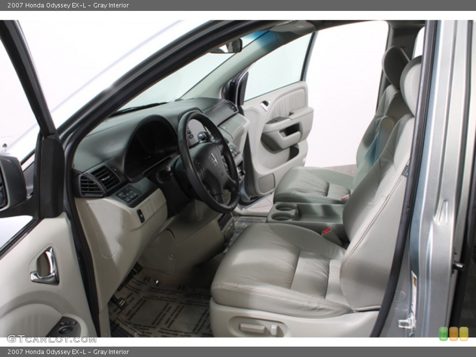 Gray Interior Front Seat for the 2007 Honda Odyssey EX-L #75784835