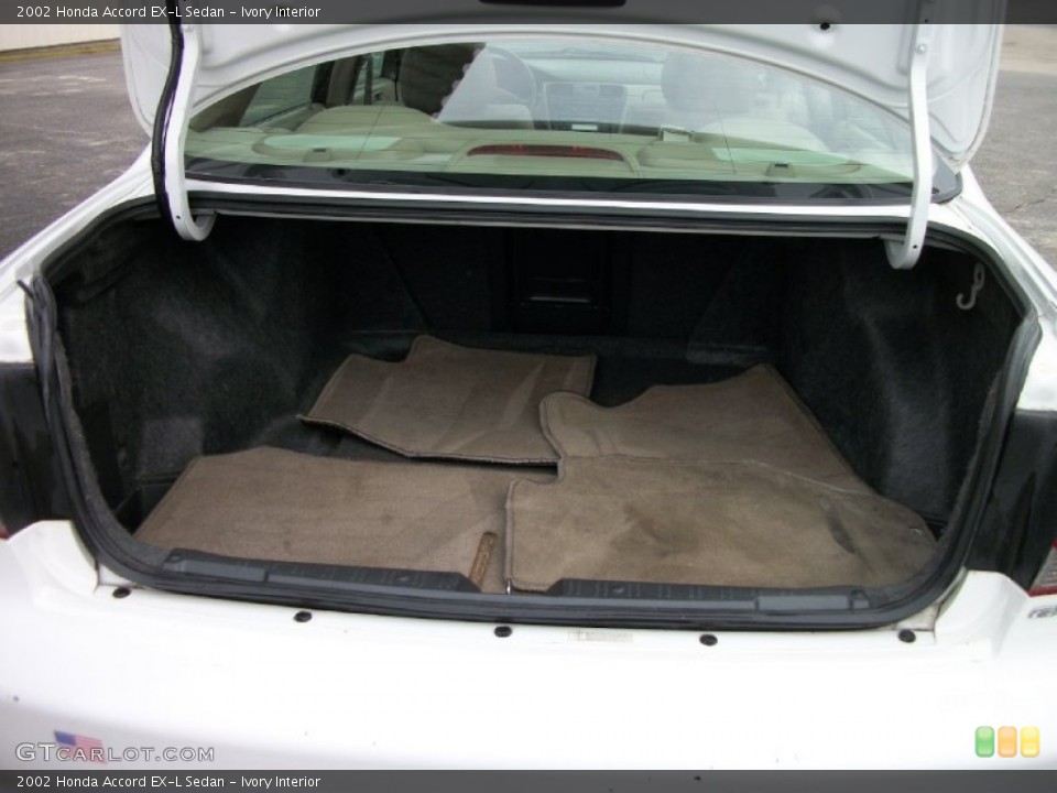 Ivory Interior Trunk for the 2002 Honda Accord EX-L Sedan #75788914