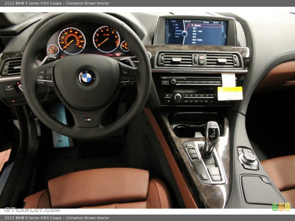 Cinnamon Brown Interior Dashboard for the 2013 BMW 6 Series 640i Coupe #75789292