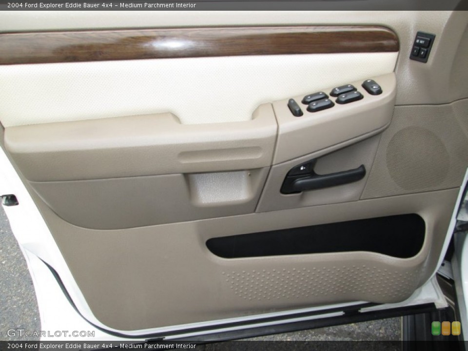 Medium Parchment Interior Door Panel for the 2004 Ford Explorer Eddie Bauer 4x4 #75791152