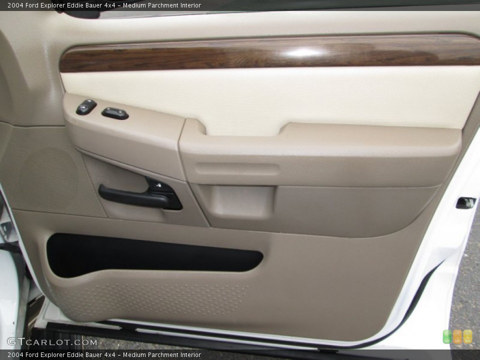 Medium Parchment Interior Door Panel for the 2004 Ford Explorer Eddie Bauer 4x4 #75791172
