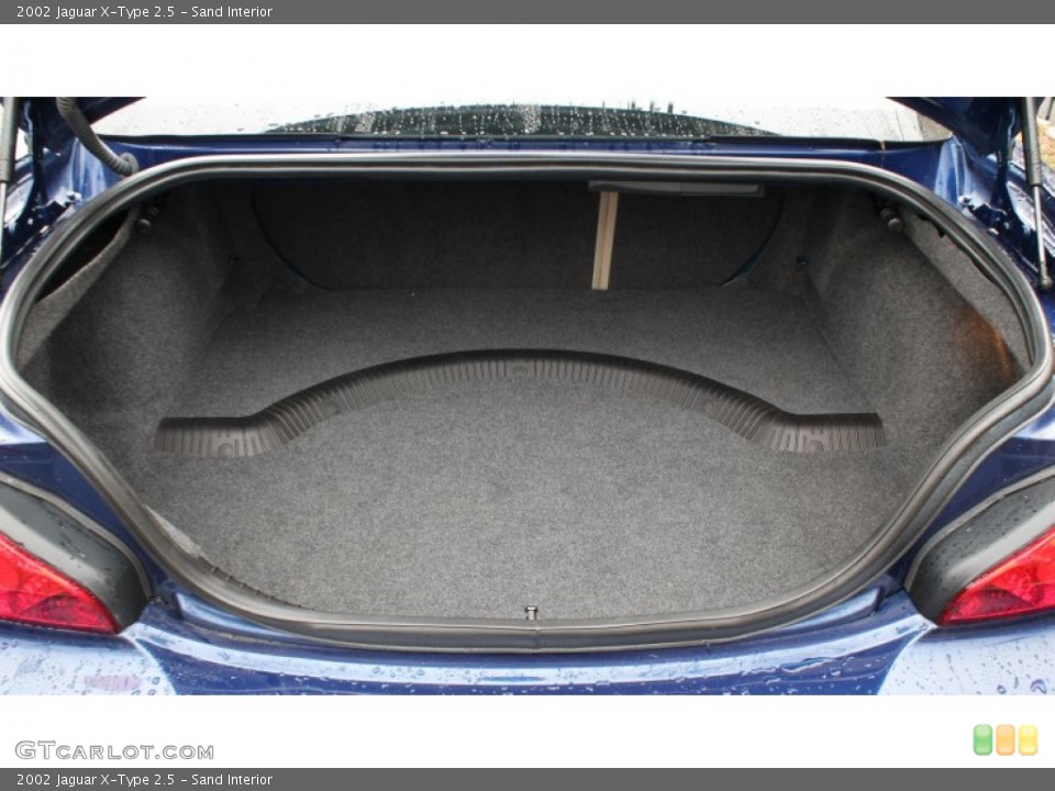 Sand Interior Trunk for the 2002 Jaguar X-Type 2.5 #75792786