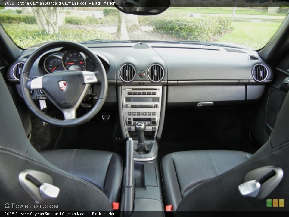 Black Interior Dashboard for the 2008 Porsche Cayman  #75793900