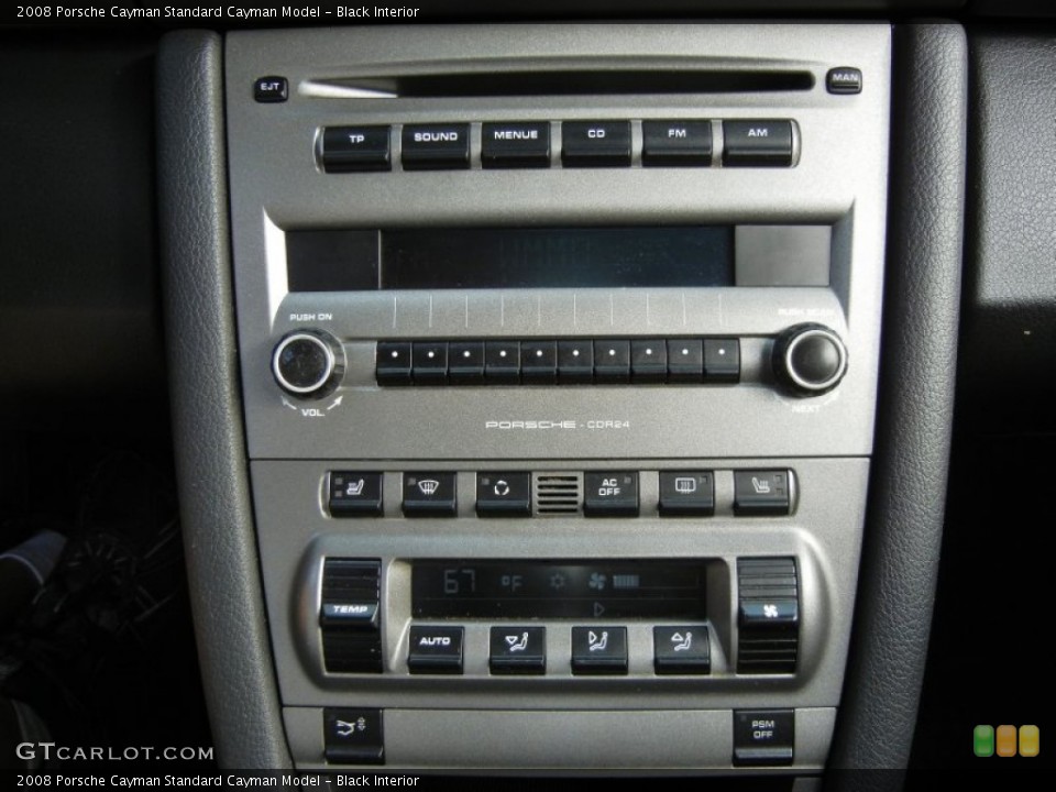 Black Interior Controls for the 2008 Porsche Cayman  #75793975