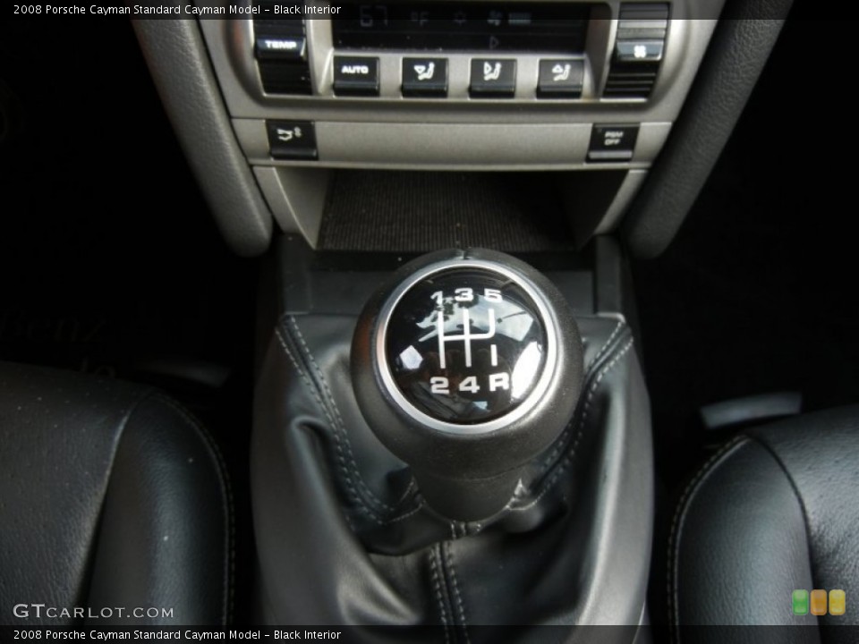 Black Interior Transmission for the 2008 Porsche Cayman  #75793995