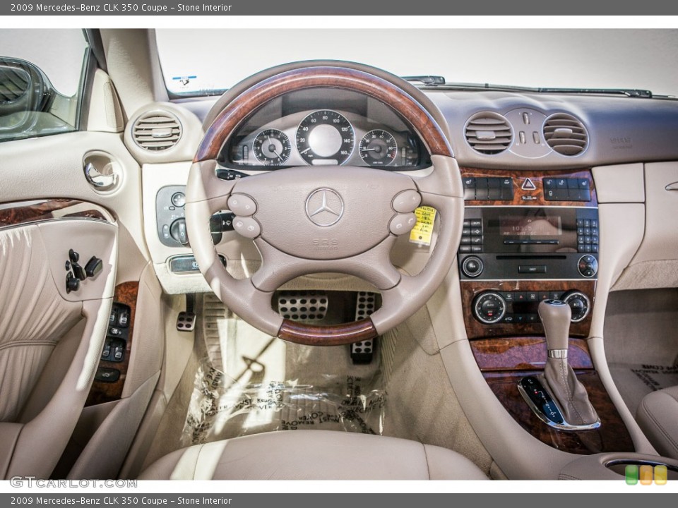 Stone Interior Dashboard for the 2009 Mercedes-Benz CLK 350 Coupe #75794350