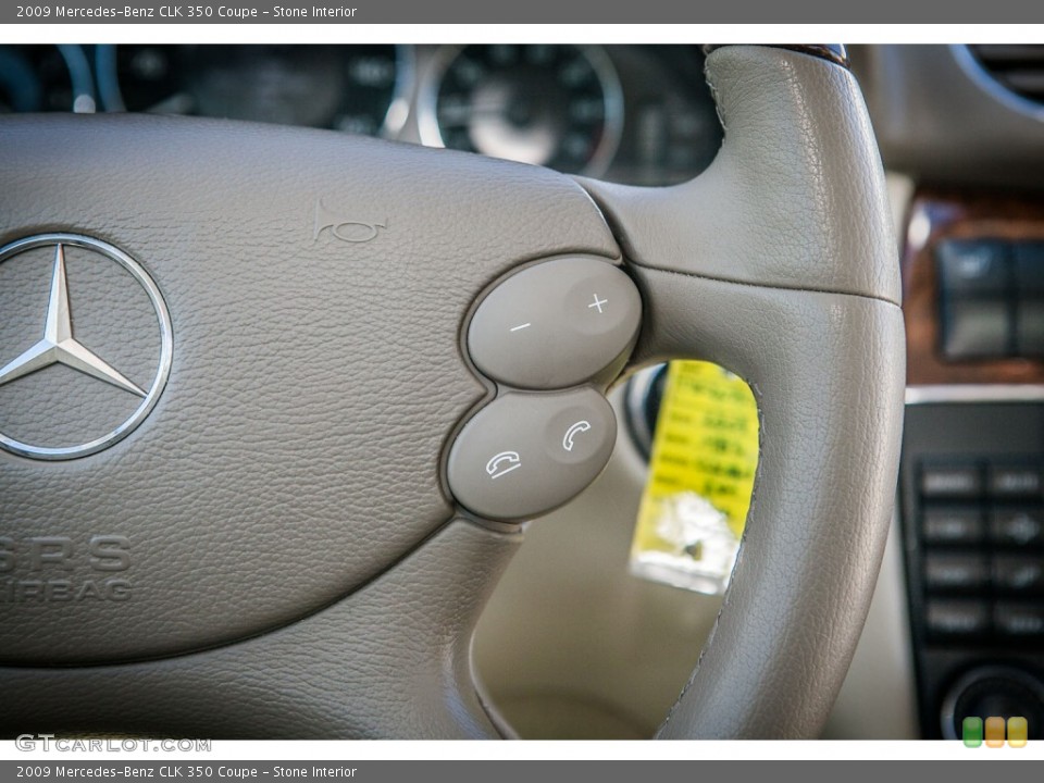 Stone Interior Controls for the 2009 Mercedes-Benz CLK 350 Coupe #75794779