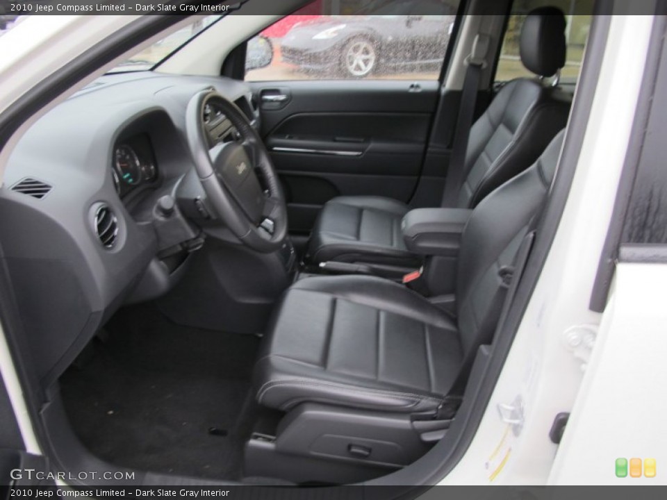 Dark Slate Gray Interior Photo for the 2010 Jeep Compass Limited #75794980