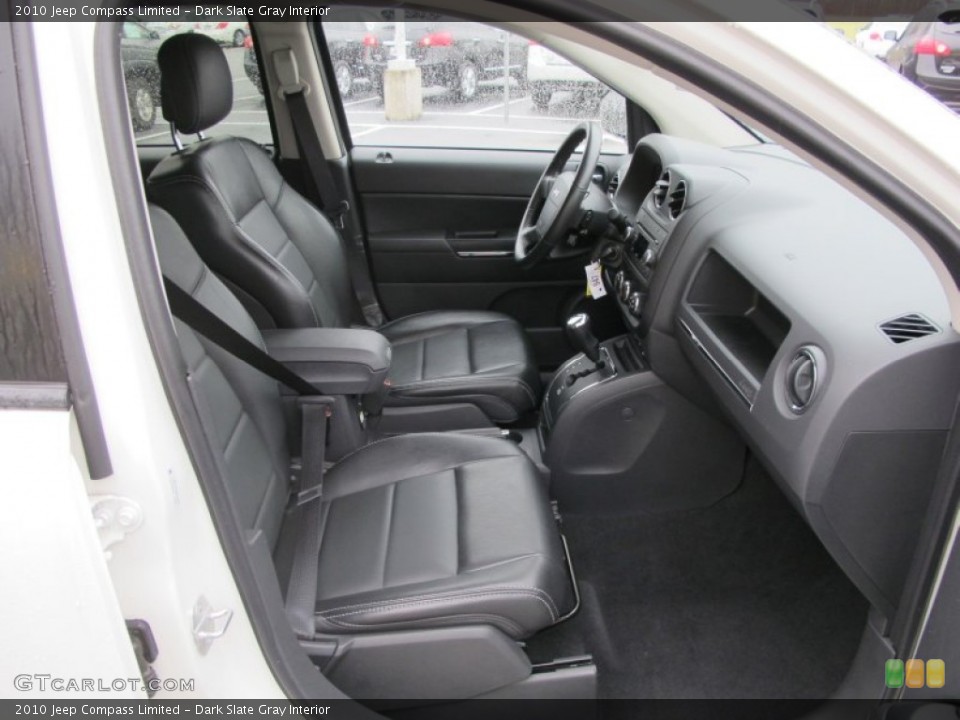 Dark Slate Gray Interior Photo for the 2010 Jeep Compass Limited #75795079