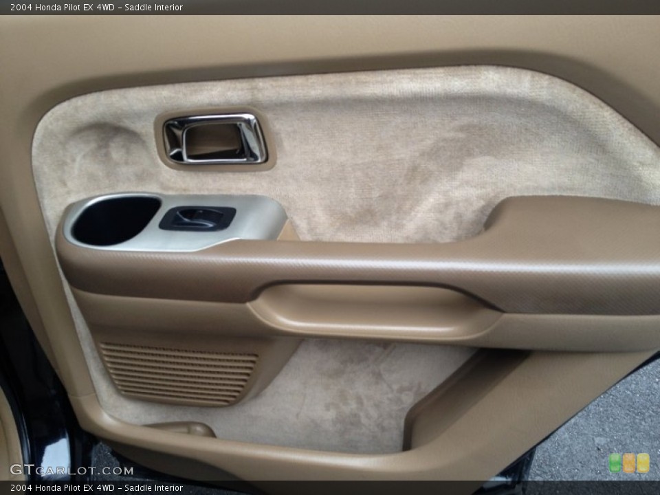 Saddle Interior Door Panel for the 2004 Honda Pilot EX 4WD #75796780