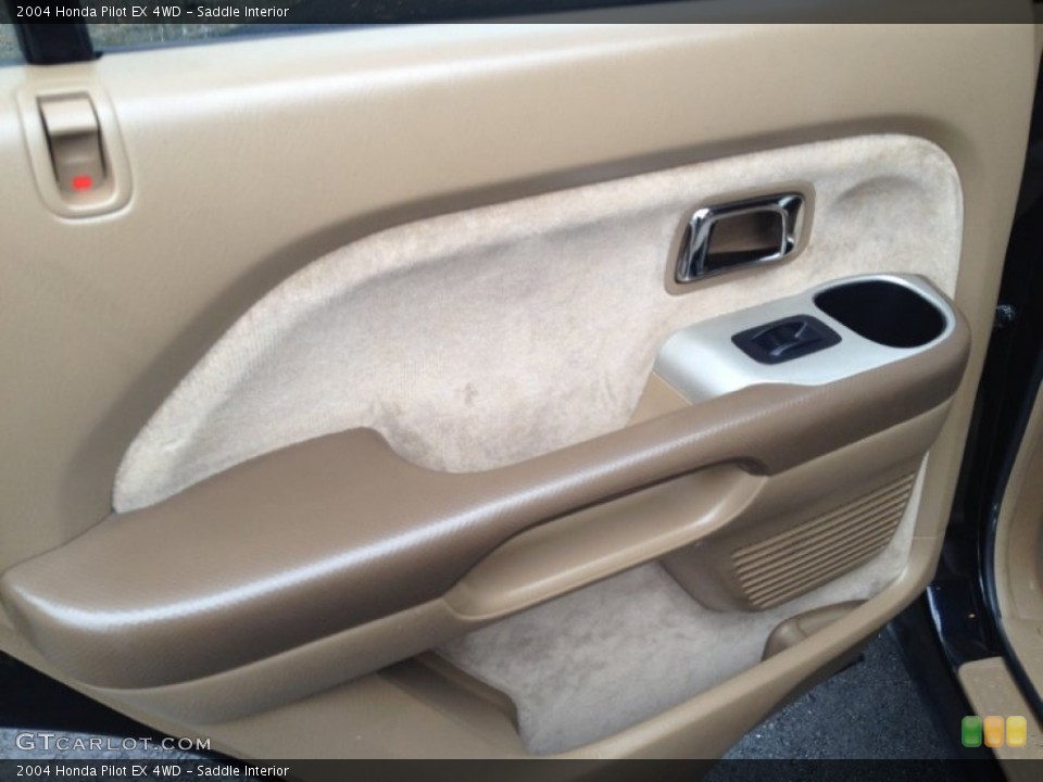 Saddle Interior Door Panel for the 2004 Honda Pilot EX 4WD #75796954