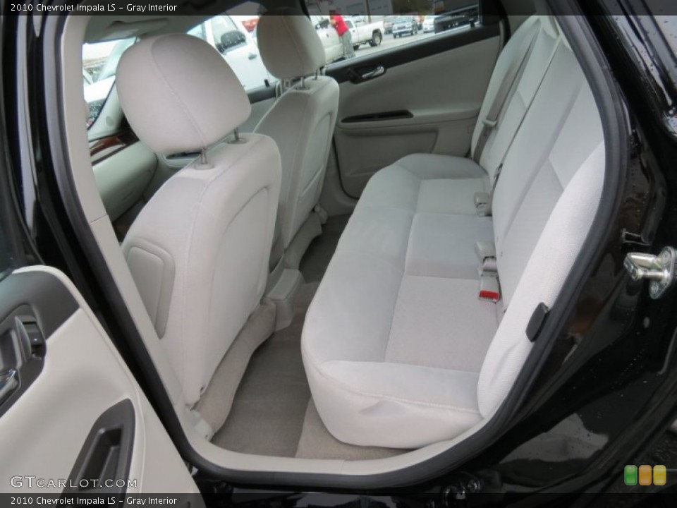 Gray Interior Rear Seat for the 2010 Chevrolet Impala LS #75797662