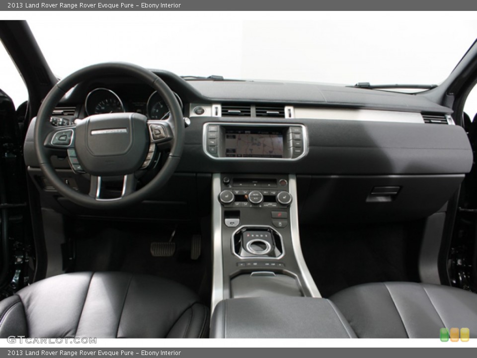 Ebony Interior Dashboard for the 2013 Land Rover Range Rover Evoque Pure #75798903