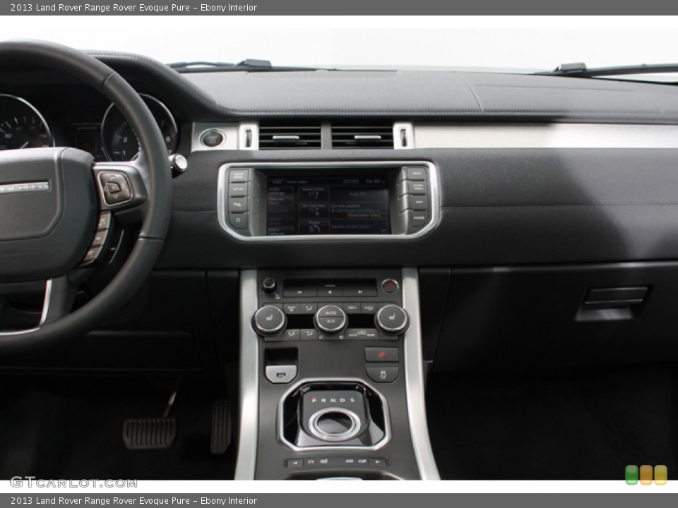 Ebony Interior Dashboard for the 2013 Land Rover Range Rover Evoque Pure #75798976