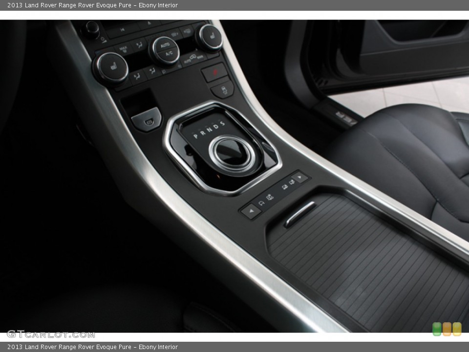 Ebony Interior Transmission for the 2013 Land Rover Range Rover Evoque Pure #75799041