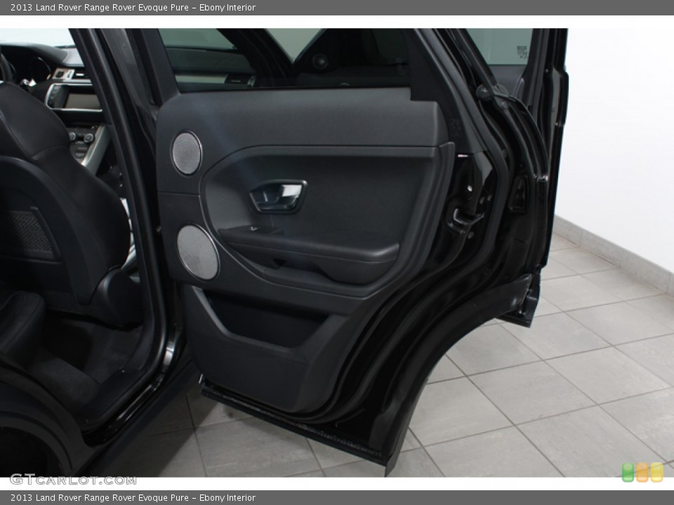 Ebony Interior Door Panel for the 2013 Land Rover Range Rover Evoque Pure #75799081