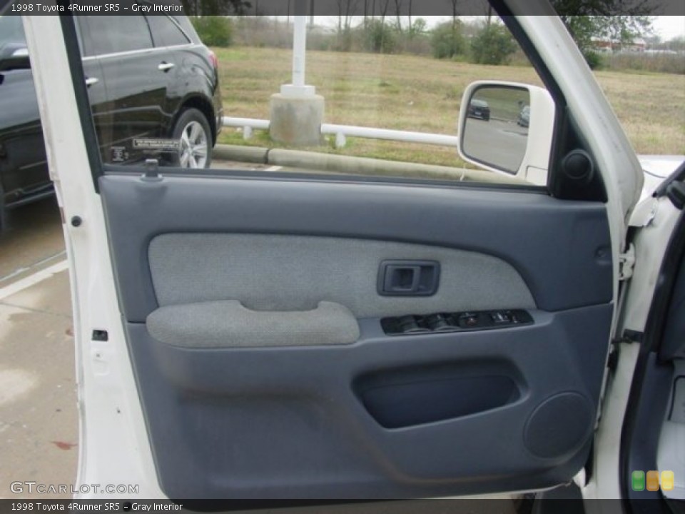 Gray Interior Door Panel for the 1998 Toyota 4Runner SR5 #75799288