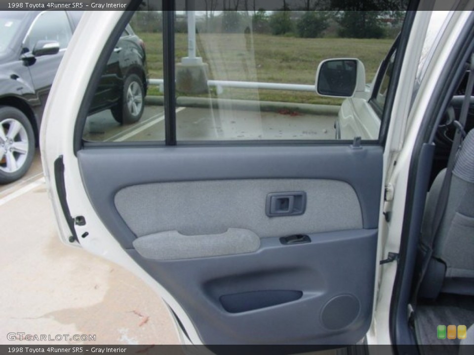 Gray Interior Door Panel for the 1998 Toyota 4Runner SR5 #75799321
