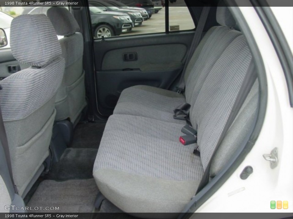Gray Interior Rear Seat for the 1998 Toyota 4Runner SR5 #75799336