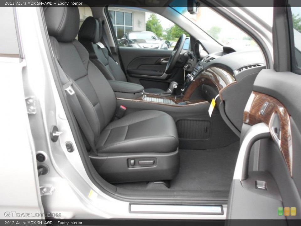 Ebony Interior Front Seat for the 2012 Acura MDX SH-AWD #75800239