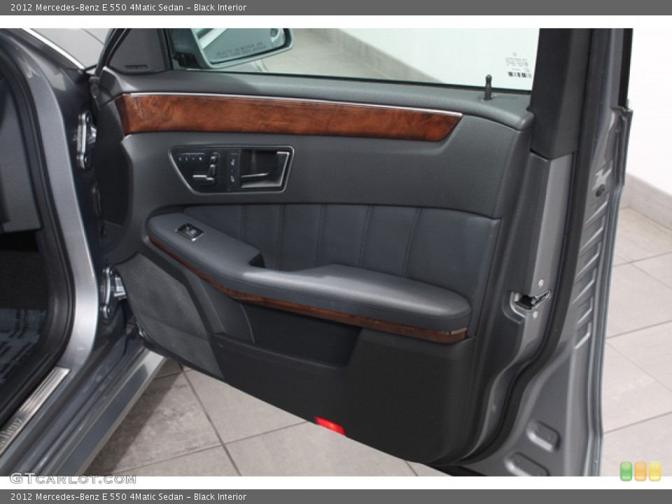 Black Interior Door Panel for the 2012 Mercedes-Benz E 550 4Matic Sedan #75800662