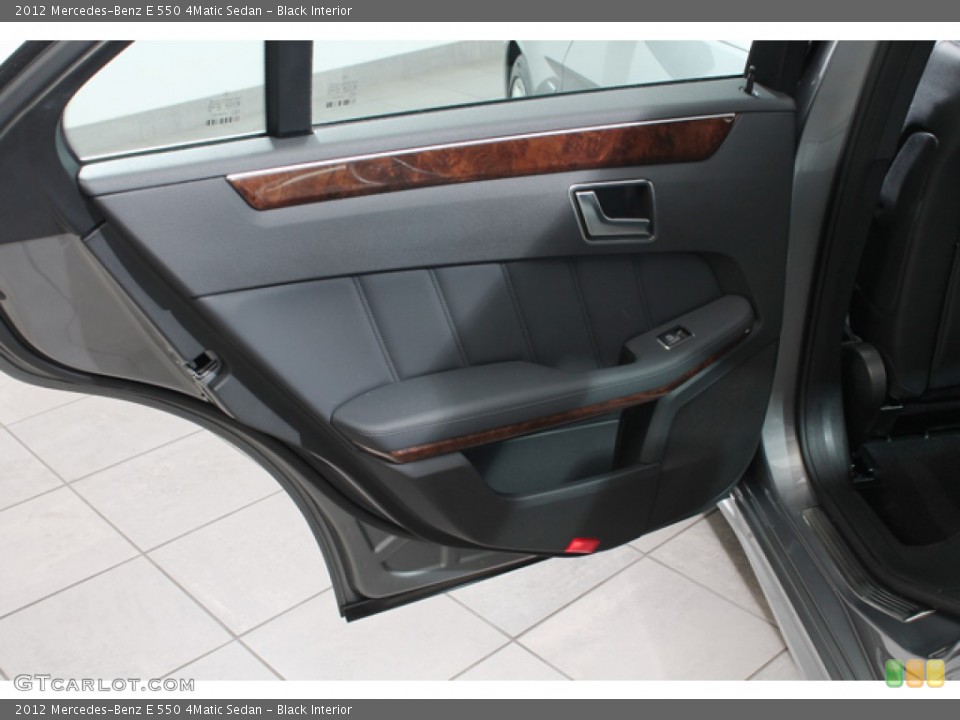 Black Interior Door Panel for the 2012 Mercedes-Benz E 550 4Matic Sedan #75800711