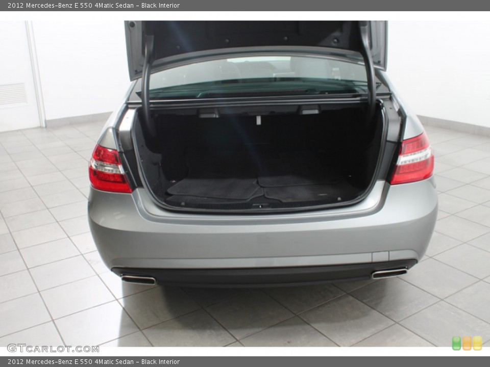 Black Interior Trunk for the 2012 Mercedes-Benz E 550 4Matic Sedan #75800917