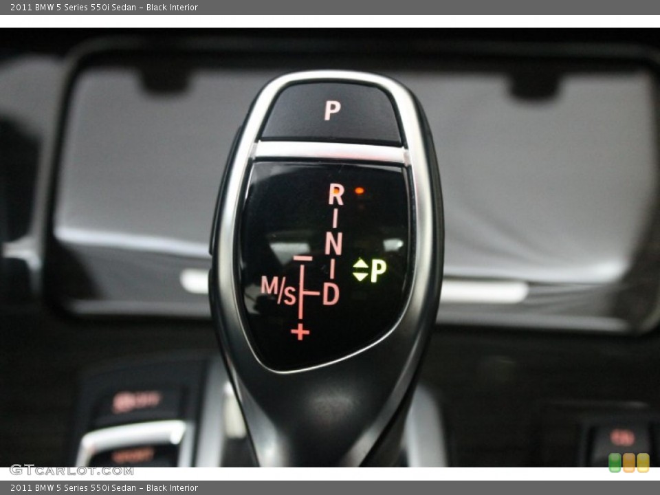 Black Interior Transmission for the 2011 BMW 5 Series 550i Sedan #75803368