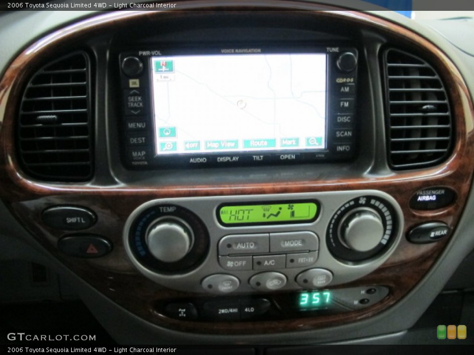 Light Charcoal Interior Controls for the 2006 Toyota Sequoia Limited 4WD #75804727
