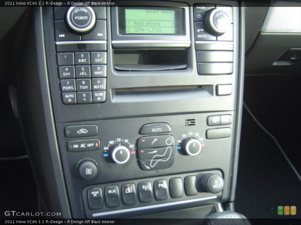 R Design Off Black Interior Controls for the 2011 Volvo XC90 3.2 R-Design #75804784