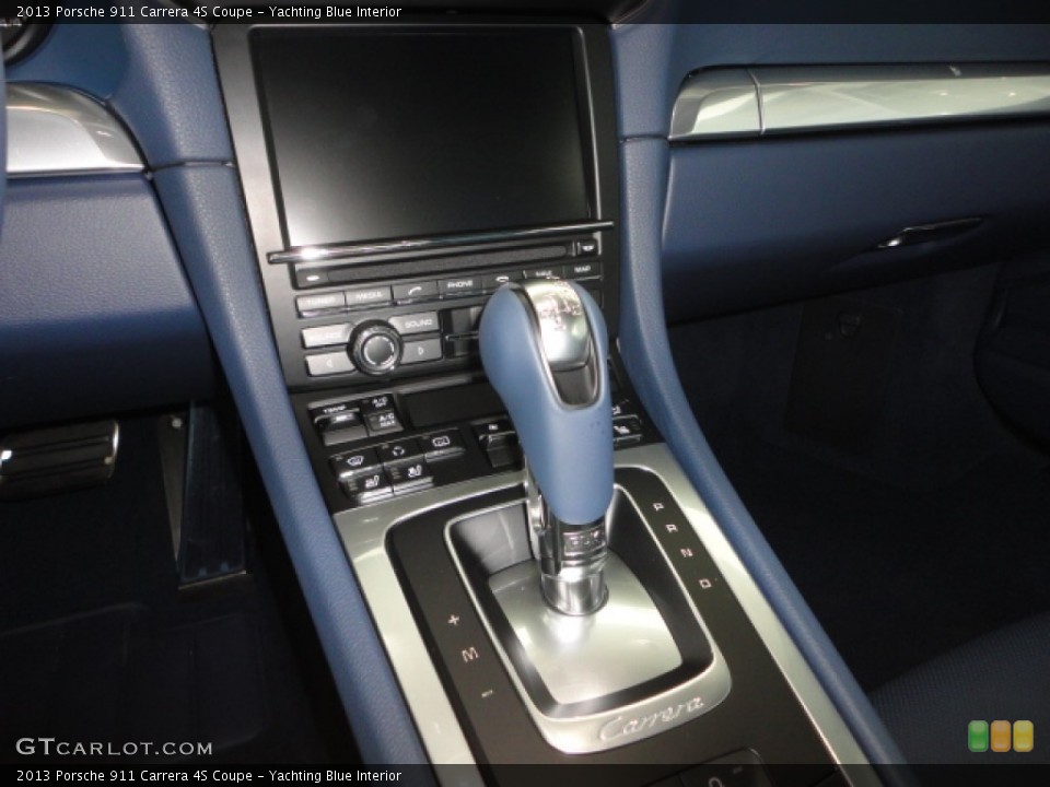 Yachting Blue Interior Transmission for the 2013 Porsche 911 Carrera 4S Coupe #75805680