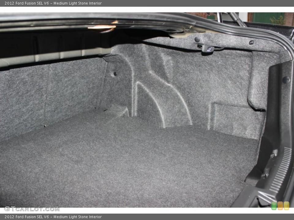 Medium Light Stone Interior Trunk for the 2012 Ford Fusion SEL V6 #75805925