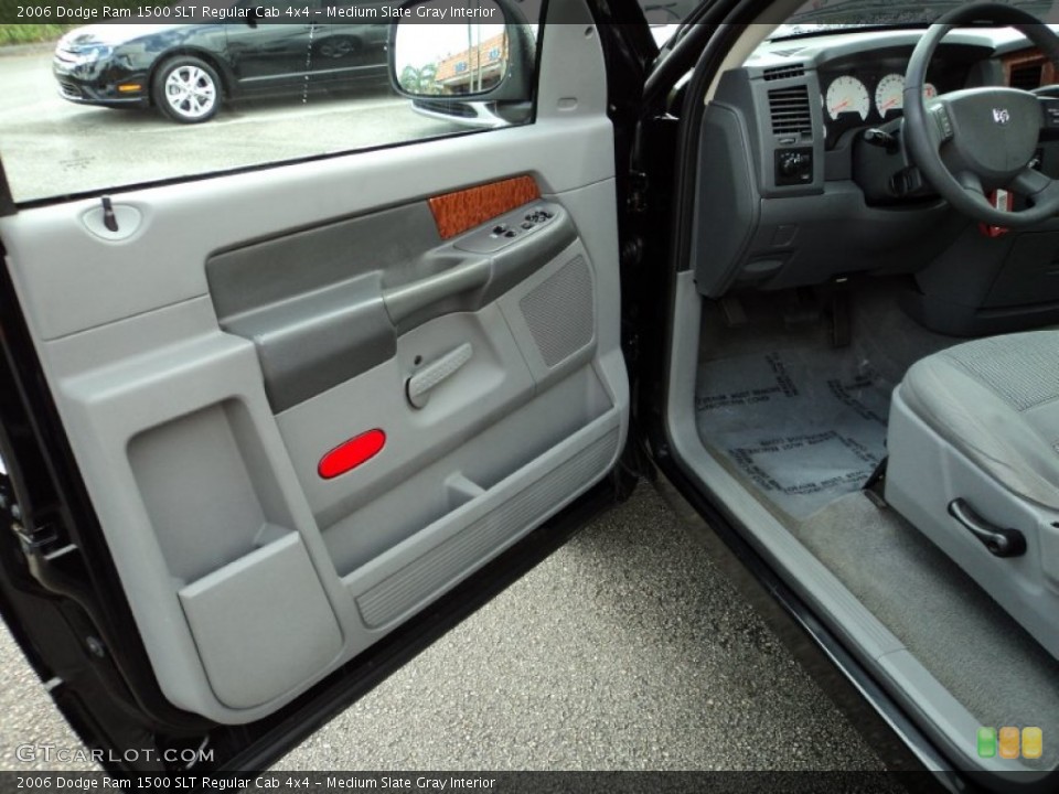 Medium Slate Gray Interior Photo for the 2006 Dodge Ram 1500 SLT Regular Cab 4x4 #75807250