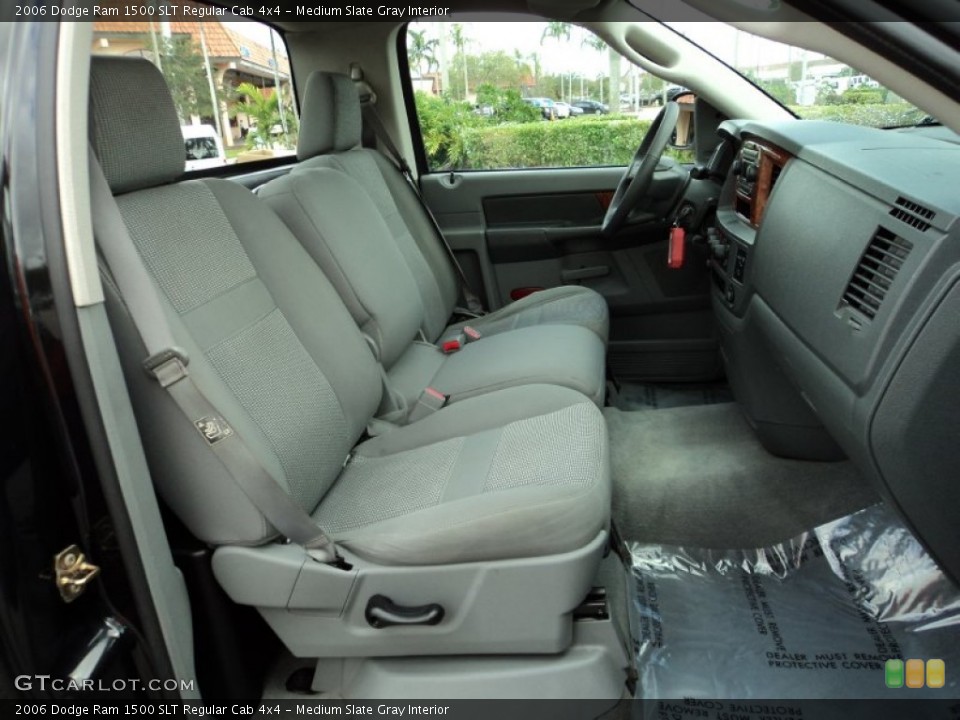 Medium Slate Gray Interior Photo for the 2006 Dodge Ram 1500 SLT Regular Cab 4x4 #75807328