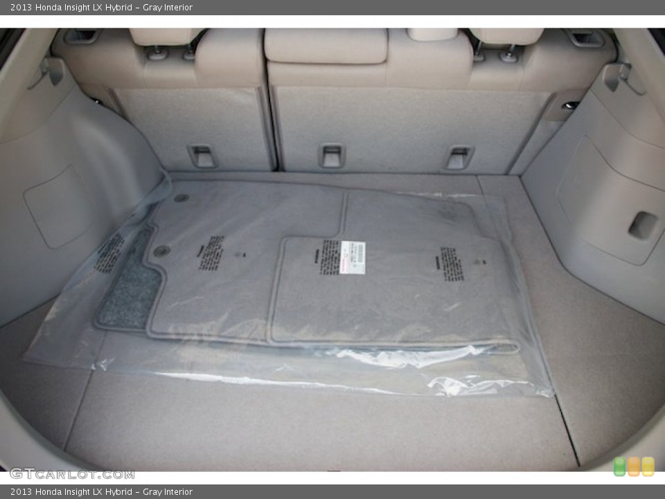 Gray Interior Trunk for the 2013 Honda Insight LX Hybrid #75815368