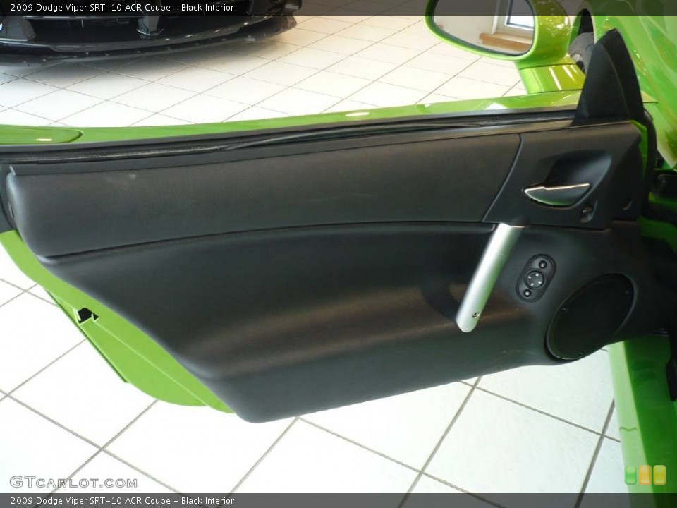 Black Interior Door Panel for the 2009 Dodge Viper SRT-10 ACR Coupe #75818533