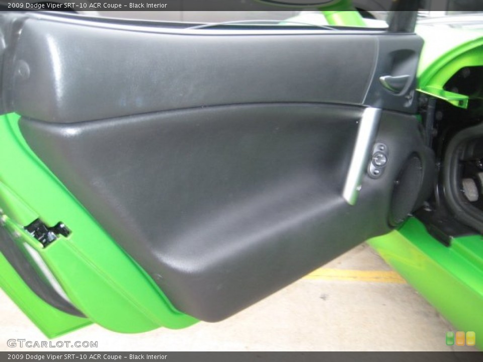 Black Interior Door Panel for the 2009 Dodge Viper SRT-10 ACR Coupe #75818926