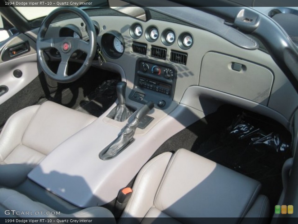 Quartz Grey Interior Dashboard for the 1994 Dodge Viper RT-10 #75819476