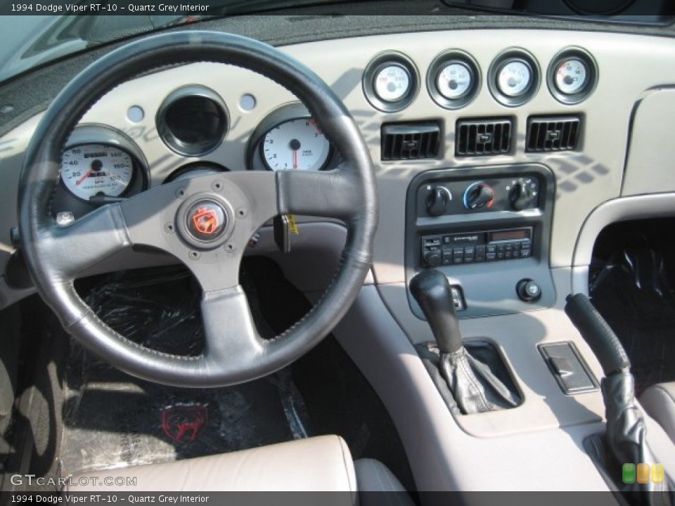 Quartz Grey Interior Dashboard for the 1994 Dodge Viper RT-10 #75819505