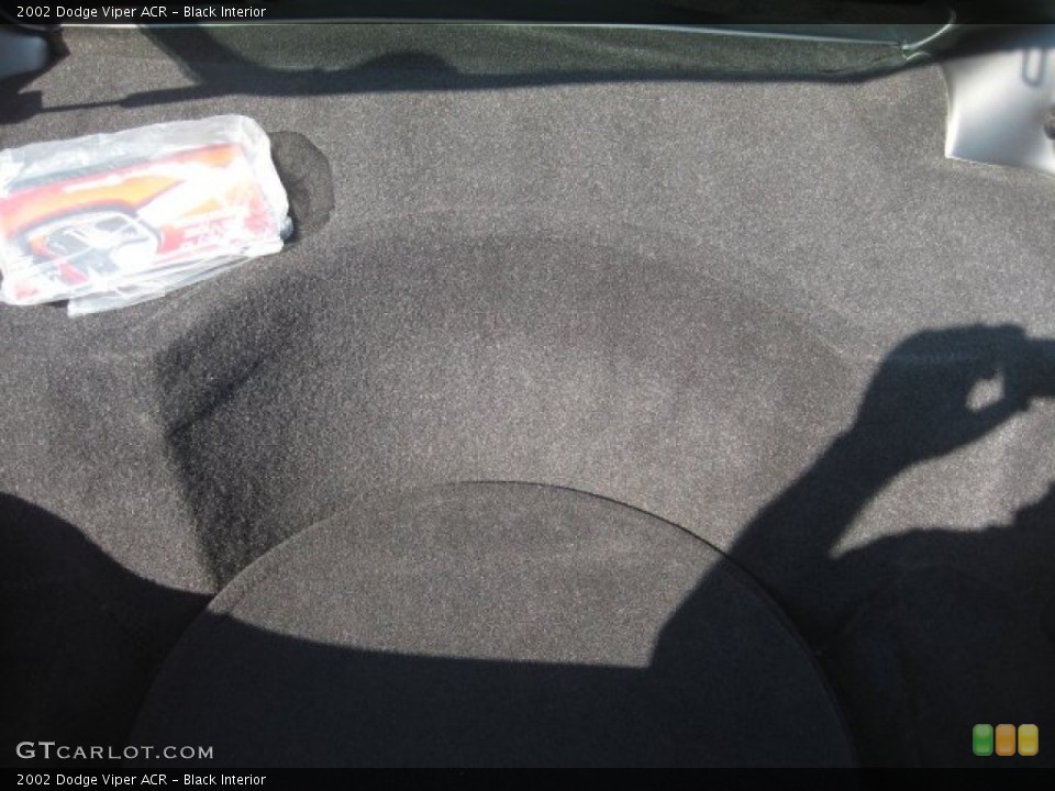 Black Interior Trunk for the 2002 Dodge Viper ACR #75820103