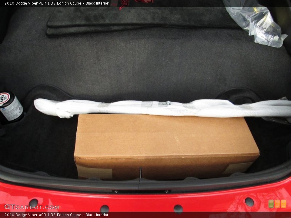 Black Interior Trunk for the 2010 Dodge Viper ACR 1:33 Edition Coupe #75820857