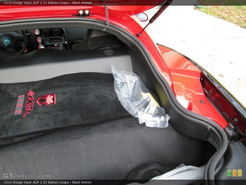 Black Interior Trunk for the 2010 Dodge Viper ACR 1:33 Edition Coupe #75820903
