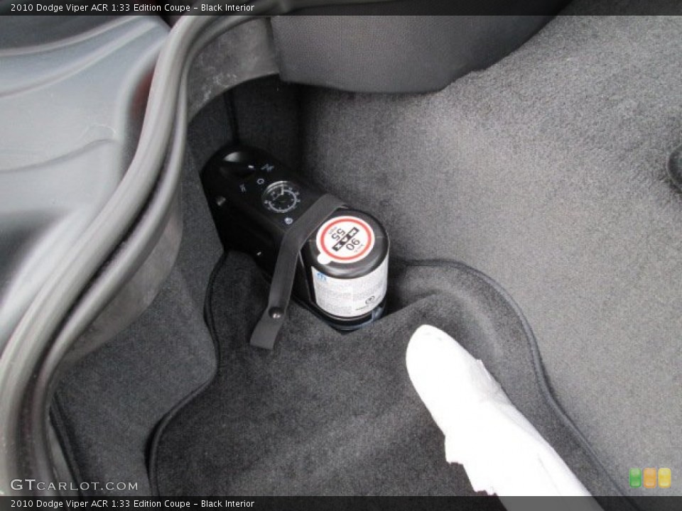 Black Interior Trunk for the 2010 Dodge Viper ACR 1:33 Edition Coupe #75820978