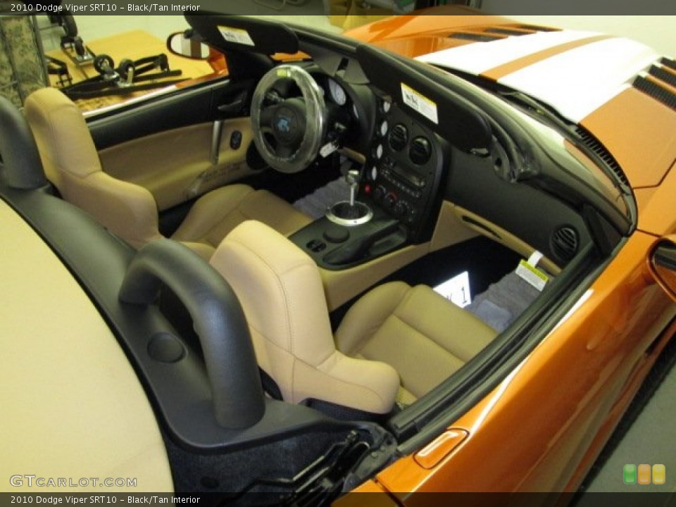 Black/Tan Interior Photo for the 2010 Dodge Viper SRT10 #75821131