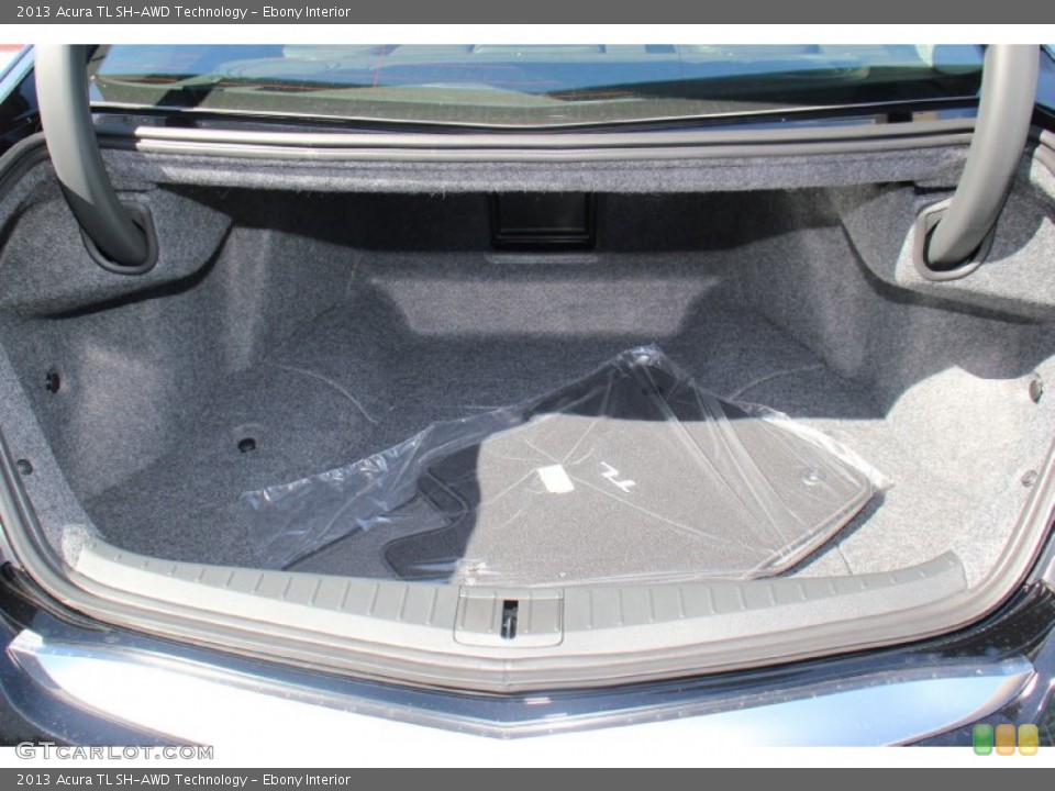 Ebony Interior Trunk for the 2013 Acura TL SH-AWD Technology #75821166