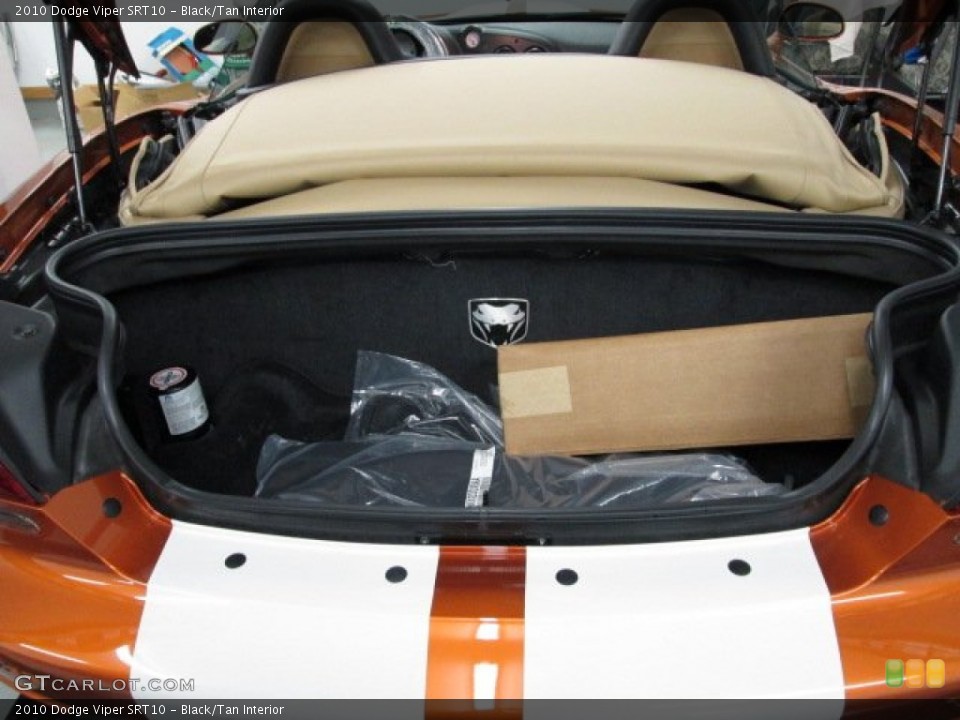 Black/Tan Interior Trunk for the 2010 Dodge Viper SRT10 #75821251