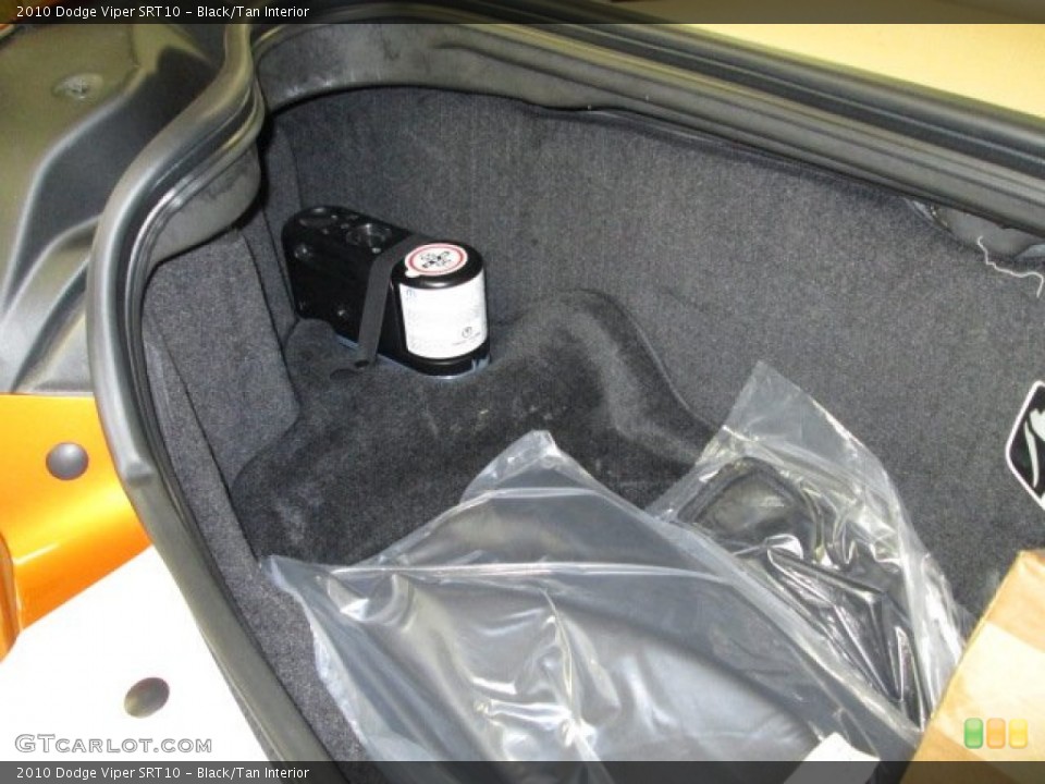 Black/Tan Interior Trunk for the 2010 Dodge Viper SRT10 #75821267