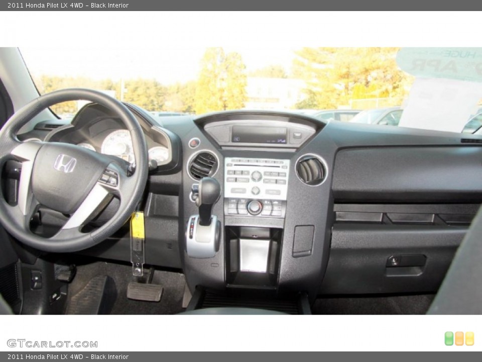 Black Interior Dashboard for the 2011 Honda Pilot LX 4WD #75821542