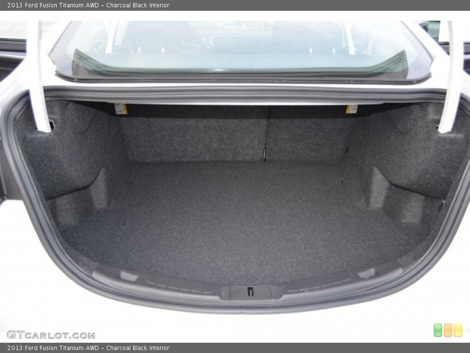 Charcoal Black Interior Trunk for the 2013 Ford Fusion Titanium AWD #75821556