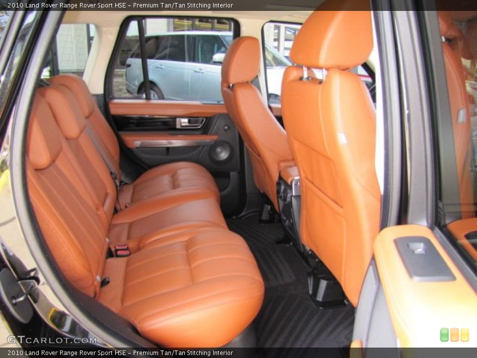 Premium Tan/Tan Stitching Interior Rear Seat for the 2010 Land Rover Range Rover Sport HSE #75823997